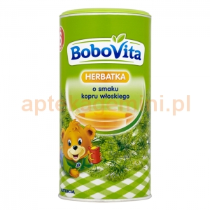 NUTRICIA BoboVita, herbatka o smaku kopru włoskiego, po 6 miesiącu, 200g