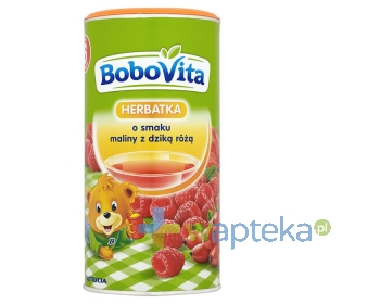 NUTRICIA OPOLE BoboVita Herbatka o smaku maliny z dziką różą po 6 miesiącu 200 g