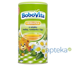 NUTRICIA POLSKA SP. Z O.O. BoboVita Herbatka o smaku melisy, rumianku i lipy po 6 miesiącu 200 g