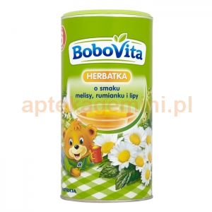 NUTRICIA BoboVita, herbatka z melisy, rumianku, lipy, po 6 miesiącu 200g