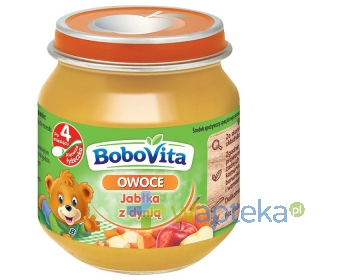 NUTRICIA POLSKA SP. Z O.O. BoboVita Owoce Jabłka z dynią po 4 miesiącu 125 g