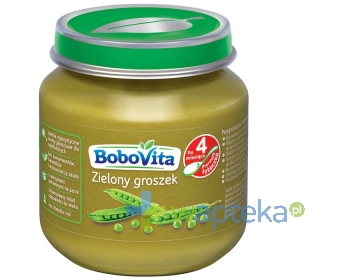 NUTRICIA POLSKA SP. Z O.O. BoboVita Zielony groszek po 4 miesiącu 125 g