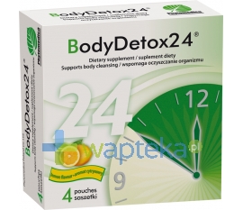 PHYTOMEDICA POLSKA SP.Z O.O. BodyDetox24 proszek 4 saszetki