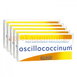 BOIRON BOIRON, Oscillococcinum, granulki 1g, 5 opakowań po 6 sztuk