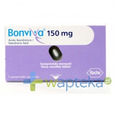 ROCHE POLSKA SP. Z O.O. Bonviva tabletki powlekane 150 mg 1 sztuk