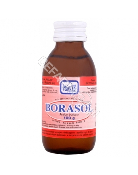 PROLAB Borasol płyn 3% 100 g