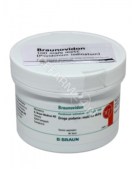 BRAUN Braunovidon maść 250 g