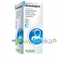 POZNAŃSKIE ZAKŁADY ZIELARSKIE Bronchopect Syrop 120 ml - Krótka data ważności - do 08-12-2015