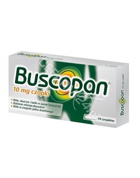 BOEHRINGER I Buscopan 10 mg x 10 czopków