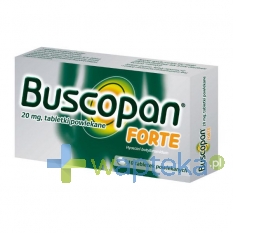 BOEHRINGEN INGELHEIM MARKETING SP. Z O.O. Buscopan Forte 0,02 g 10 tabletek powlekanych