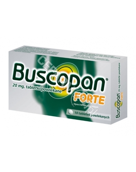 BOEHRINGER INGELHEIM Buscopan forte 20 mg x 10 tabl powlekanych