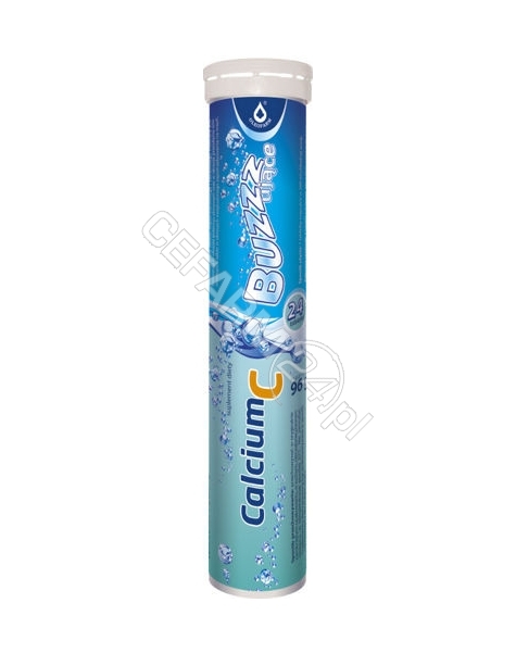 OLEOFARM Calcium c buzzzujące x 24 tabl musujące