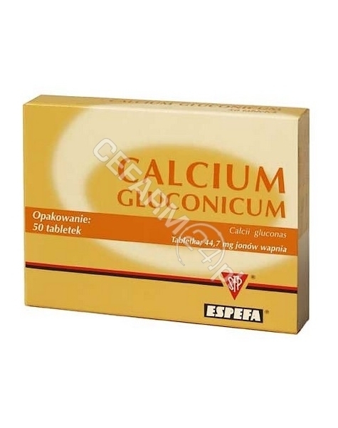 ESPEFA Calcium gluconicum 500 mg x 50 tabl