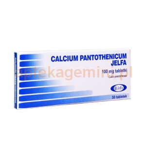 JELFA Calcium pantothenicum 100mg, 50 tabletek