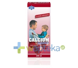 POLFARMEX S.A. Calcium Syrop o smaku wiśniowym 150ml POLFARMEX