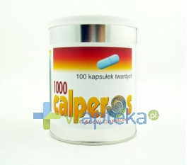 PLIVA KRAKÓW Z.F. S.A. Calperos 1000 mg 100 kapsułek