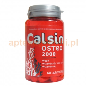 APOTEX Calsin Osteo 2000, 60 tabletek