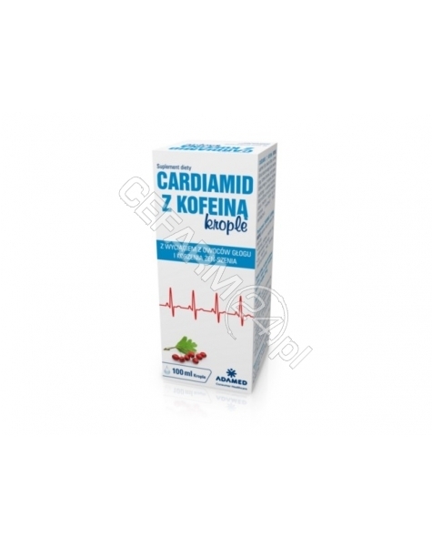 ADAMED CONSUMER HEALTHCARE S.A. Cardiamid z Kofeiną krople 100 ml