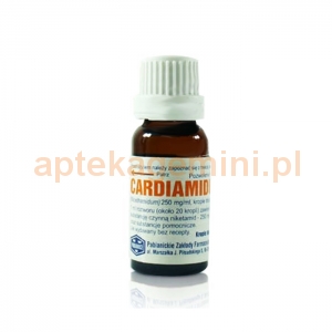 POLFA PABIANICE Cardiamidum, krople, 15ml