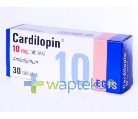 EGIS PHARMACEUTICALIS LTD. Cardilopin tabletki 10 mg 30 sztuk