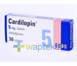 EGIS PHARMACEUTICALIS LTD. Cardilopin tabletki 5 mg 30 sztuk