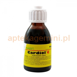 HERBAPOL WROCŁAW Cardiol C, krople, 40g