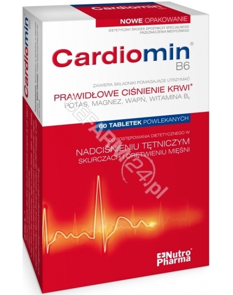 PURITAN'S PR Cardiomin b6 x 60 tabl powlekanych