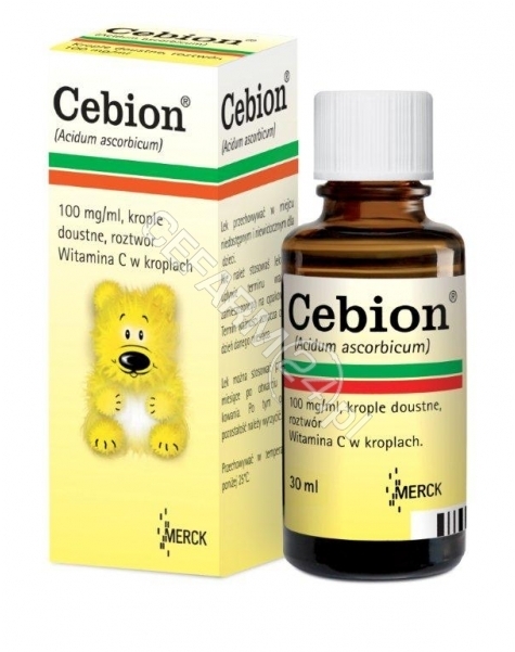 MERCK Cebion 100 mg/1 ml krople 30 ml