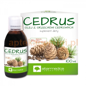 ALTER MEDICA Cedrus, olej z orzechów cedrowych, 100ml