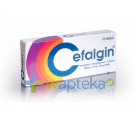 POLFA PABIANICE Cefalgin, 10 tabletek
