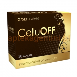 AVET PHARMA CelluOff 30 kapsułek OKAZJA