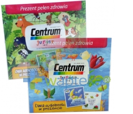 WYETH SP. Z O.O. Centrum Junior Dwupack (2x30 tabletek) + 2 płyty