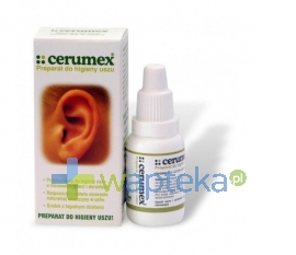 AXFARM Cerumex krople do uszu 15 ml - Krótka data ważności - do 30-12-2015