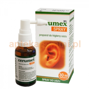AXFARM Cerumex MD, preparat do higieny uszu, spray, 30ml