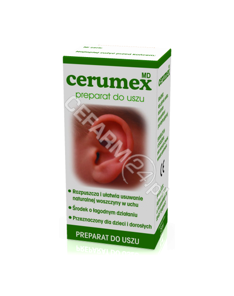 AXFARM Cerumex MD preparat do uszu 15 ml