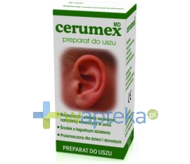 AXPHARM SP. Z O.O. Cerumex MD SPRAY preparat do higieny uszu 30 ml - Krótka data ważności - do 31-12-2015