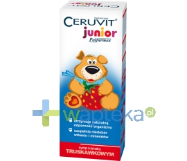 POLFARMEX S.A. Ceruvit Junior syrop smak truskawkowy 120ml