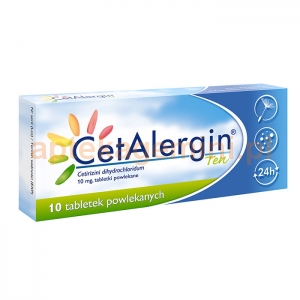 ICN POLFA RZESZÓW Cetalergin Ten 10mg, 10 tabletek