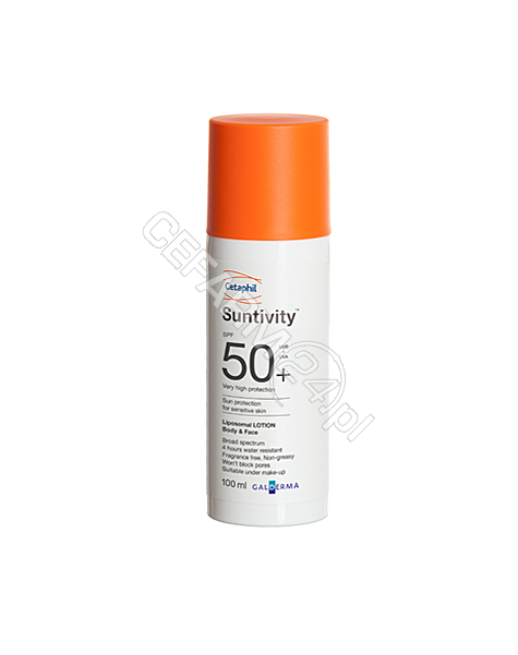 GALDERMA Cetaphil suntivity SPF50 liposomalny balsam do ciała 100 ml