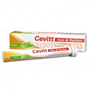 ALPEN PHARMA Cevitt Gardło, szałwia, 20 tabletek do ssania