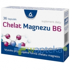 OLEOFARM SP. Z O.O. Chelat Magnezu B6 36 kapsułek