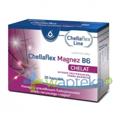 OLEOFARM SP. Z O.O. Chellaflex Magnez B6 36 kapsułek