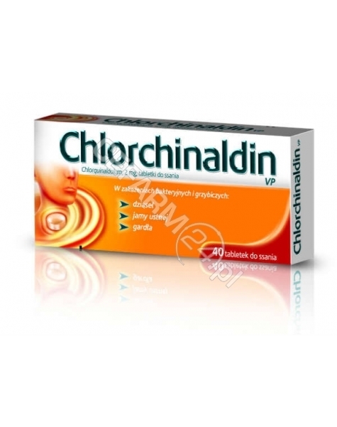 ICN POLFA RZ Chlorchinaldin VP 2 mg x 40 tabl do ssania