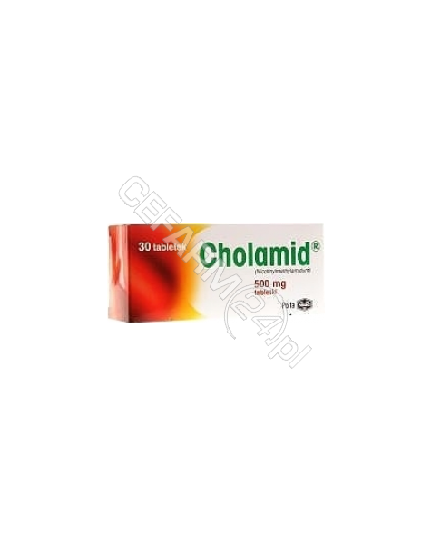 POLFA PABIAN Cholamid 500 mg x 30 tabl