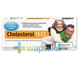 HYDREX PRZED.TECH.HANDL. CHOLESTEROL TEST Na poziom cholesterolu we krwi 1 sztuka