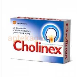 GLAXOSMITHKLINE Cholinex 150mg, 16 pastylek do ssania