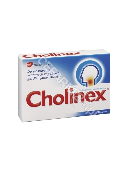 GLAXOSMITHKL Cholinex x 16 pastylek