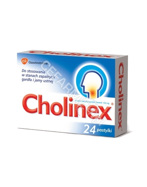 GLAXOSMITHKL Cholinex x 24 pastylki