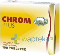 NATURELL POLSKA SP.Z O.O. Chrom Plus 100 tabletek