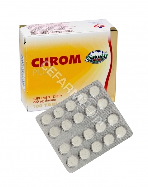 NATURELL Chrom plus naturell 200 mcg x 100 tabl